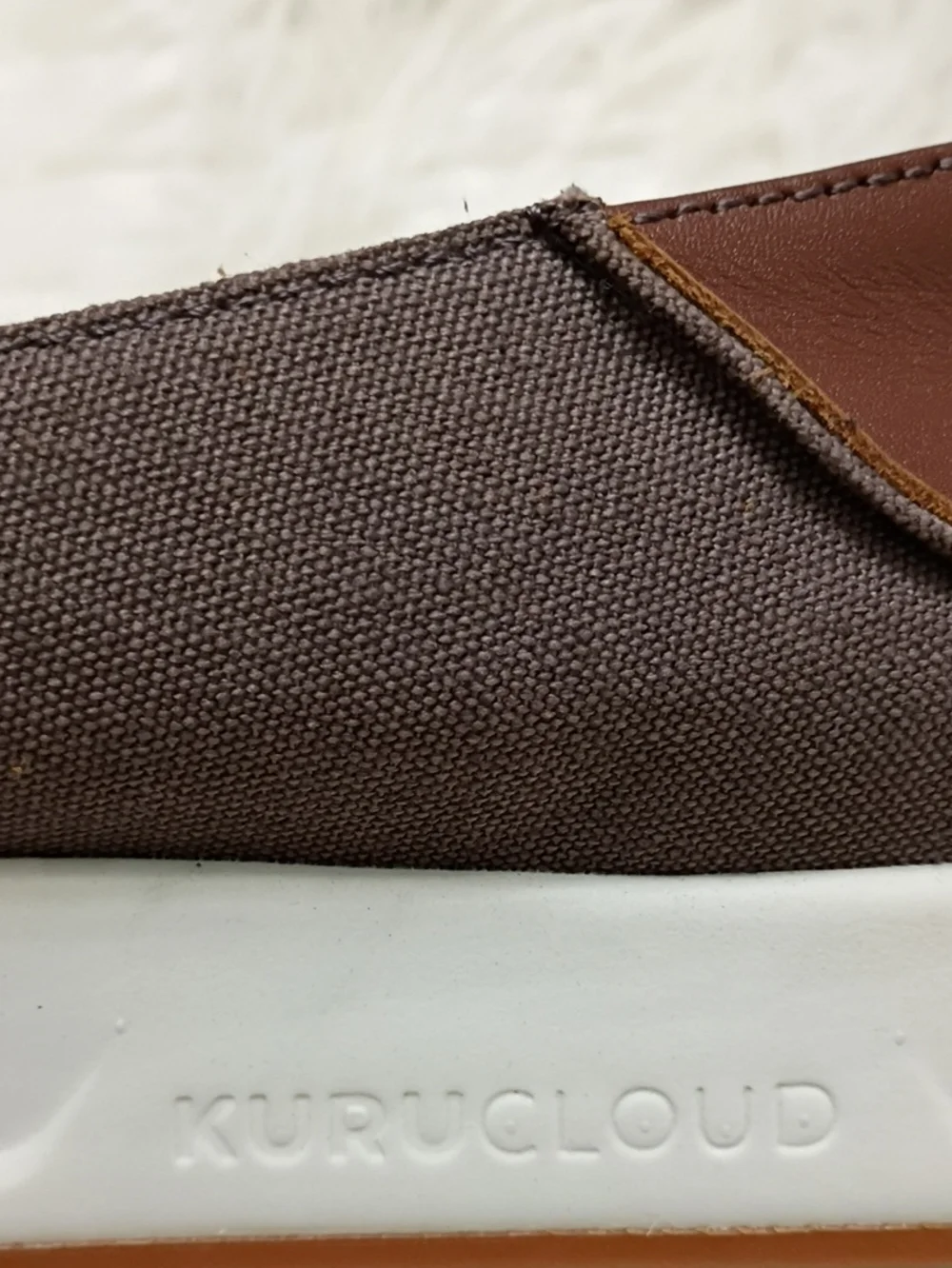 Kuru Pace Walnut Brown Orthopedic Arch Supportive Slip On Deck Shoes 9.5M